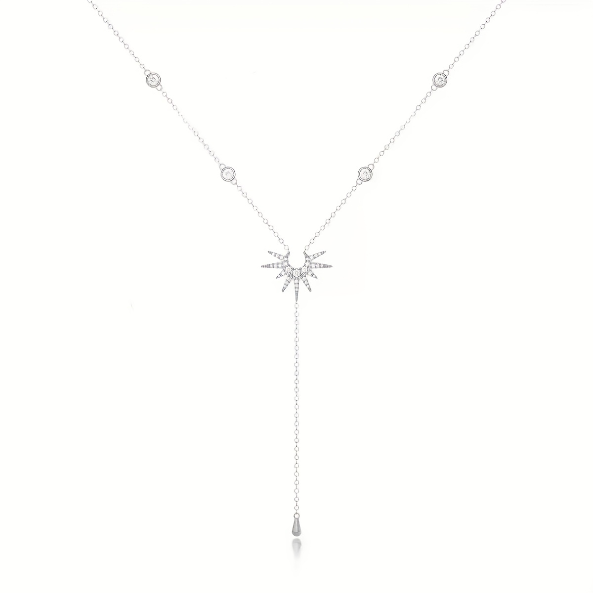 Women's Y-Chain Fashion Long Tassel Beach Necklace